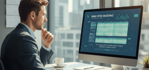 Darbo vietos skaičiuoklė: Kaip tiksliai įvertinti darbuotojo kainą ir mokesčius 2026 metais?