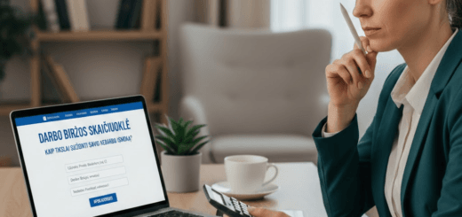 Darbo biržos skaičiuoklė: Kaip tiksliai sužinoti savo nedarbo išmoką?