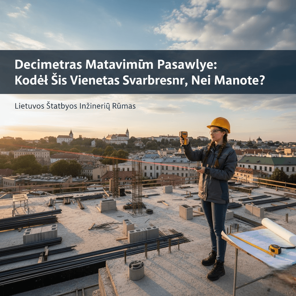 Decimetras Matavimų Pasaulyje: Kodėl Šis Vienetas Svarbesnis, Nei Manote?