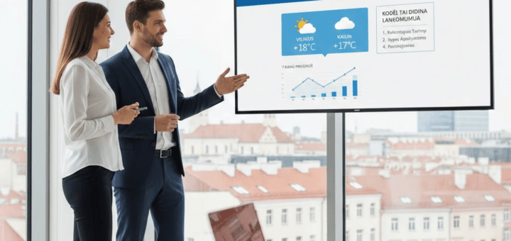 Orai Jūsų Svetainėje: Kaip Profesionaliai Integruoti Prognozes ir Kodėl Tai Didina Lankomumą