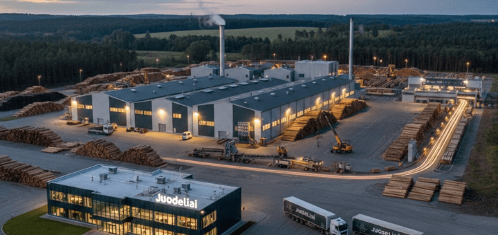 "Juodeliai" – Lietuvos medienos pramonės gigantas: Nuo vietinės lentpjūvės iki pasaulinio lygio inovacijų