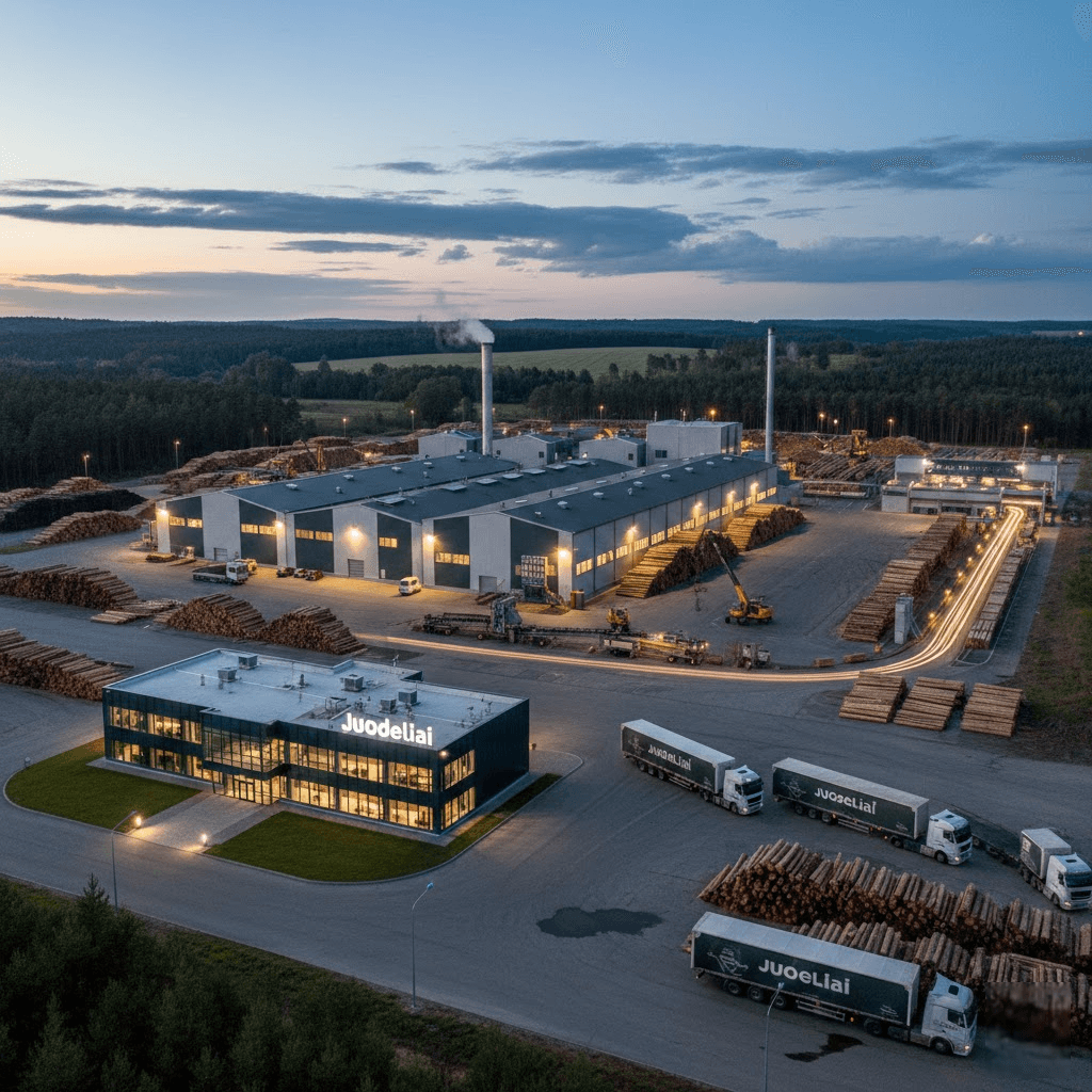 "Juodeliai" – Lietuvos medienos pramonės gigantas: Nuo vietinės lentpjūvės iki pasaulinio lygio inovacijų
