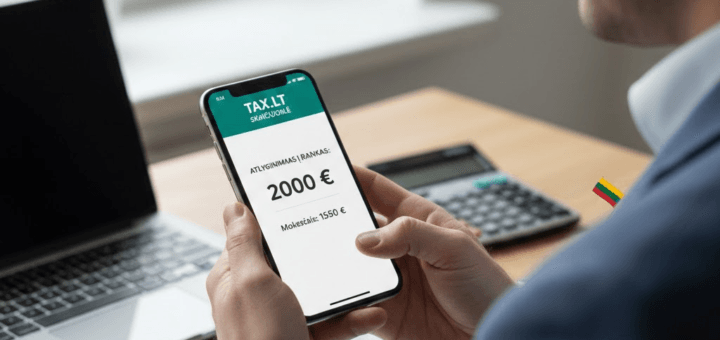Atlyginimas „į rankas“: kaip tax lt skaičiuoklė padeda suvaldyti mokesčių chaosą