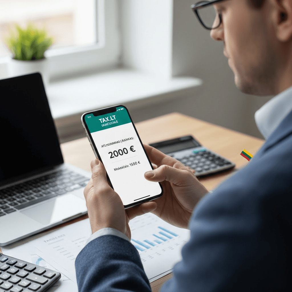 Atlyginimas „į rankas“: kaip tax lt skaičiuoklė padeda suvaldyti mokesčių chaosą