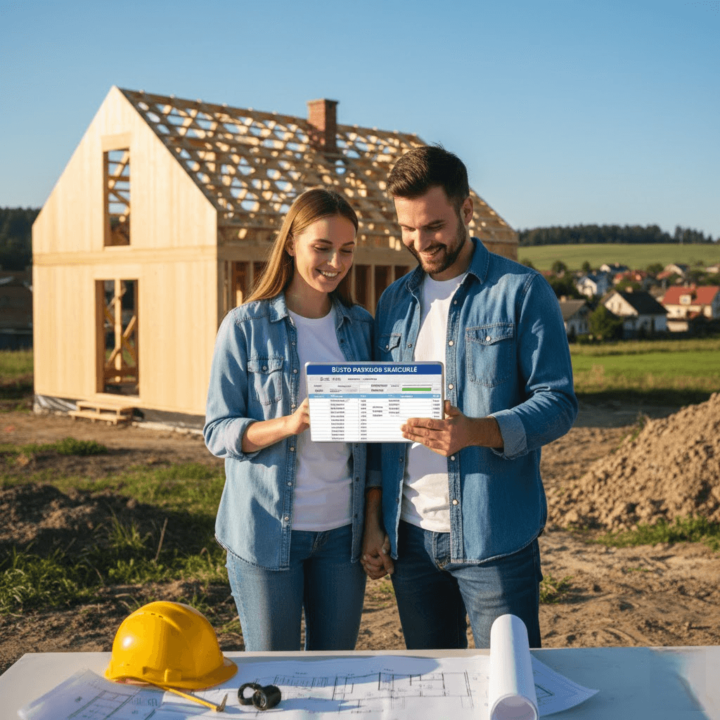 Būsto paskola skaičiuoklė: kaip protingai suplanuoti savo svajonių namų biudžetą?