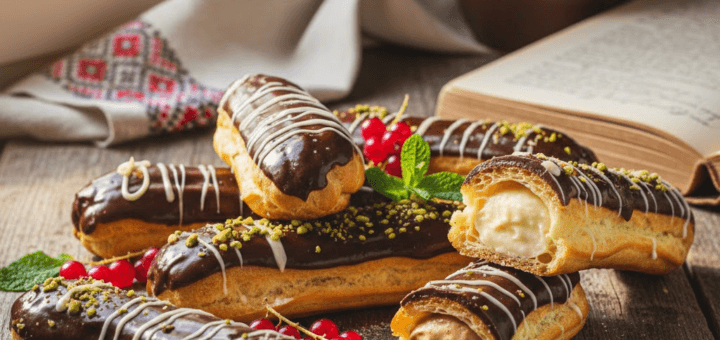 Eklerų magija: nuo prancūziškos klasikos paslapčių iki tobulo recepto jūsų virtuvėje