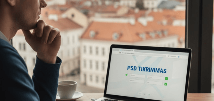 PSD tikrinimas: išsamus gidas, kaip sužinoti savo draudimo būklę ir išvengti skolų