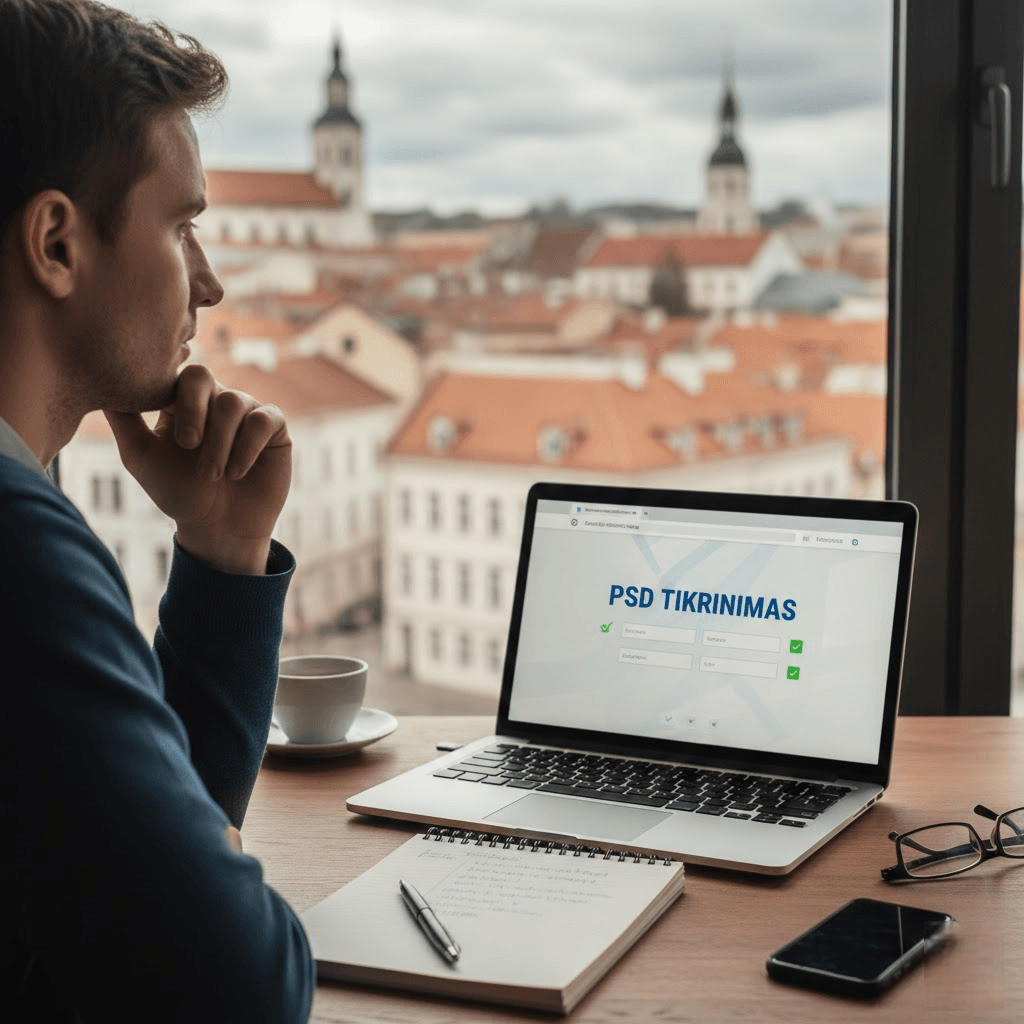 PSD tikrinimas: išsamus gidas, kaip sužinoti savo draudimo būklę ir išvengti skolų