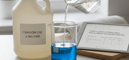 Galonai į litrus: išsamus gidas, kaip nesuklysti matuojant skysčius