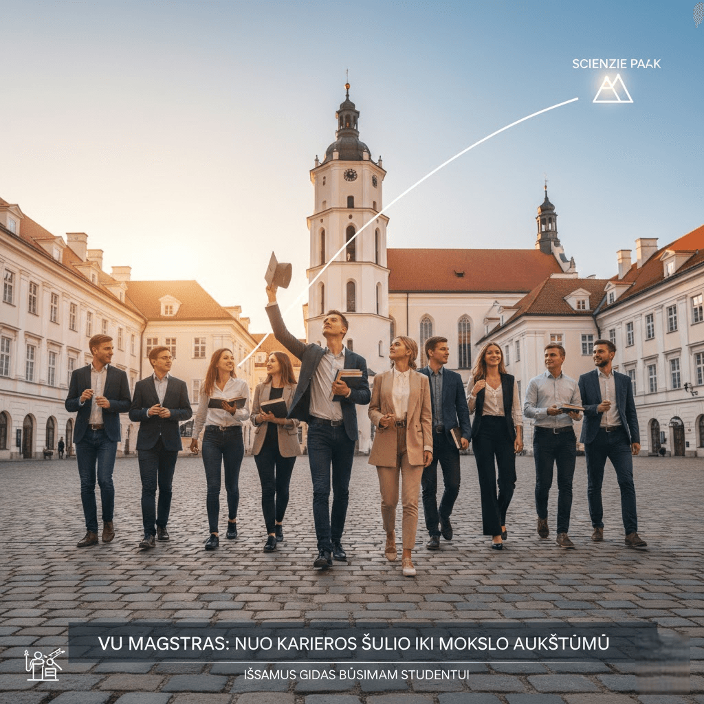VU Magistras: Nuo Karjeros Šuolio iki Mokslo Aukštumų – Išsamus Gidas Būsimam Studentui