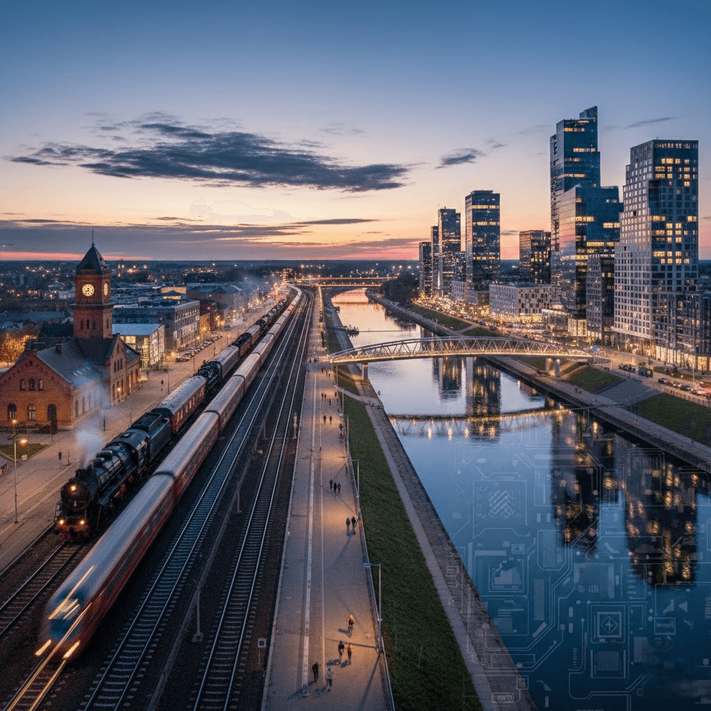 Radviliškio naujienos: Nuo geležinkelio dundesio iki modernaus miesto ritmo