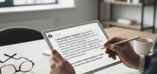 Lietuvių kalbos taisymas: kaip pasiekti nepriekaištingą kokybę ir kodėl tai svarbu jūsų verslui?