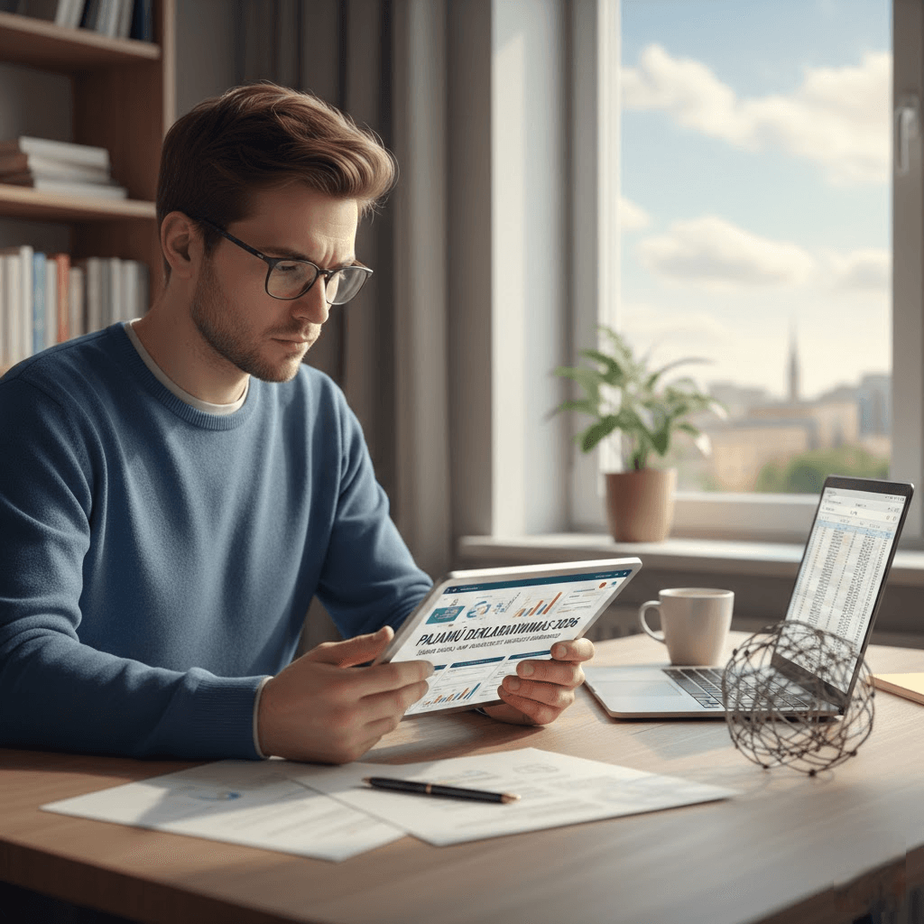 Pajamų deklaravimas 2026: išsamus gidas, kaip nepasiklysti mokesčių labirintuose