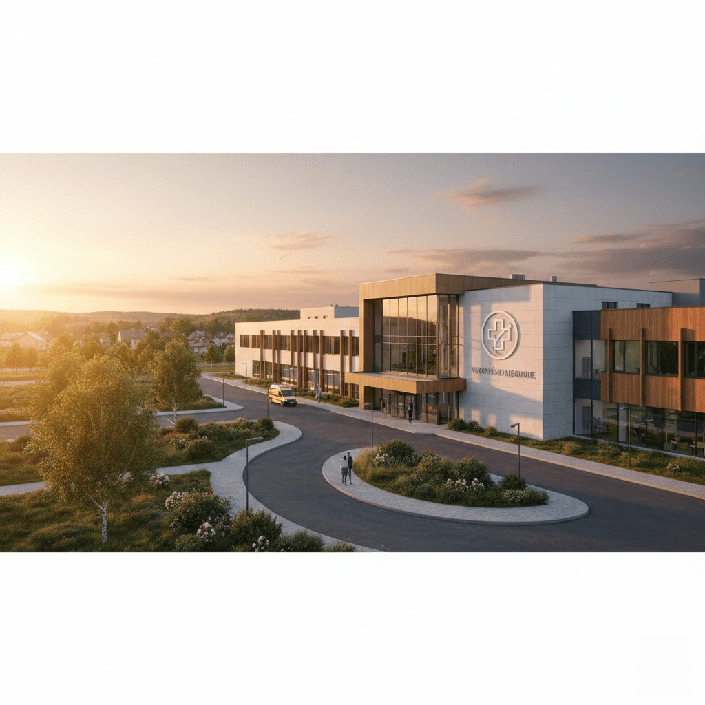 Vilkaviškio ligoninė: Šiuolaikinės medicinos ir bendruomeninio rūpesčio centras Suvalkijoje Vilkaviškio ligoninė: Šiuolaikinės medicinos ir bendruomeninio rūpesčio centras Suvalkijoje