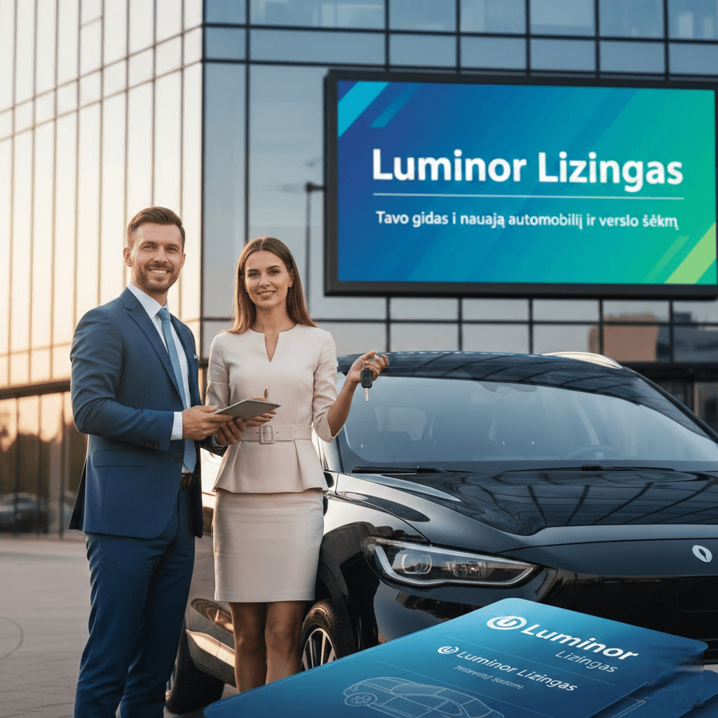 Luminor lizingas: tavo gidas į naują automobilį ir verslo sėkmę