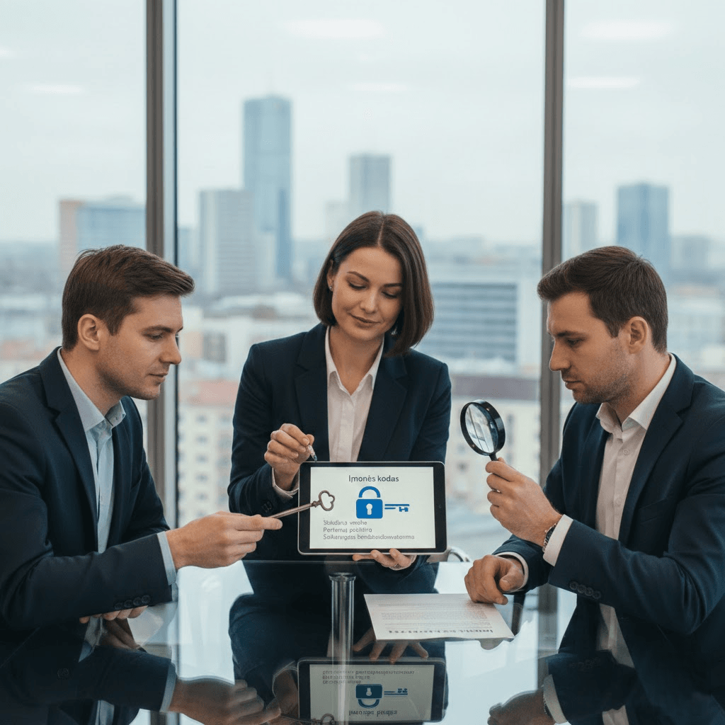 Įmonės kodas: raktas į skaidrų verslą, partnerių patikrą ir sėkmingą bendradarbiavimą