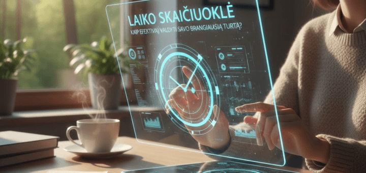 Laiko skaičiuoklė: kaip efektyviai valdyti savo brangiausią turtą?