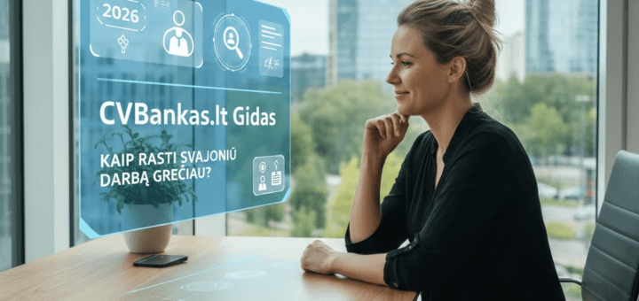 CVBankas.lt gidas: kaip 2026-aisiais rasti svajonių darbą greičiau?