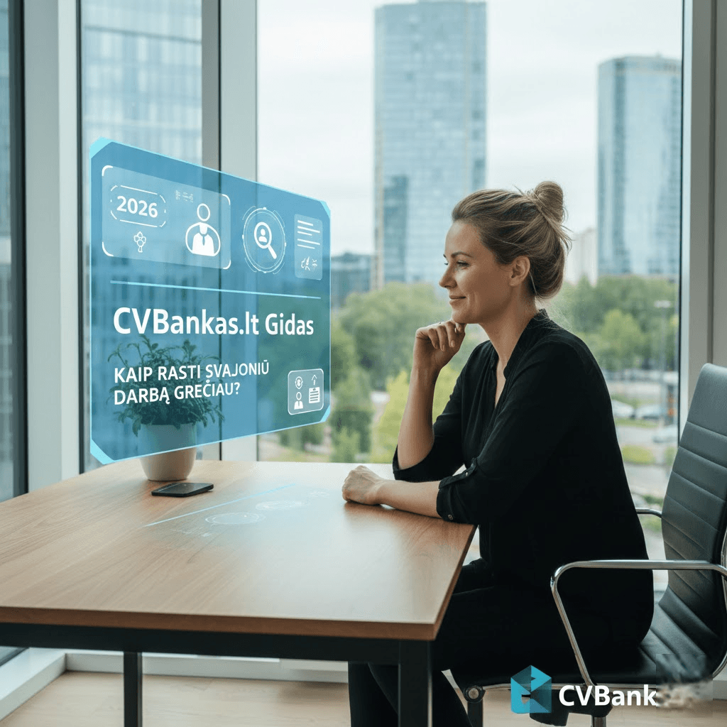 CVBankas.lt gidas: kaip 2026-aisiais rasti svajonių darbą greičiau?
