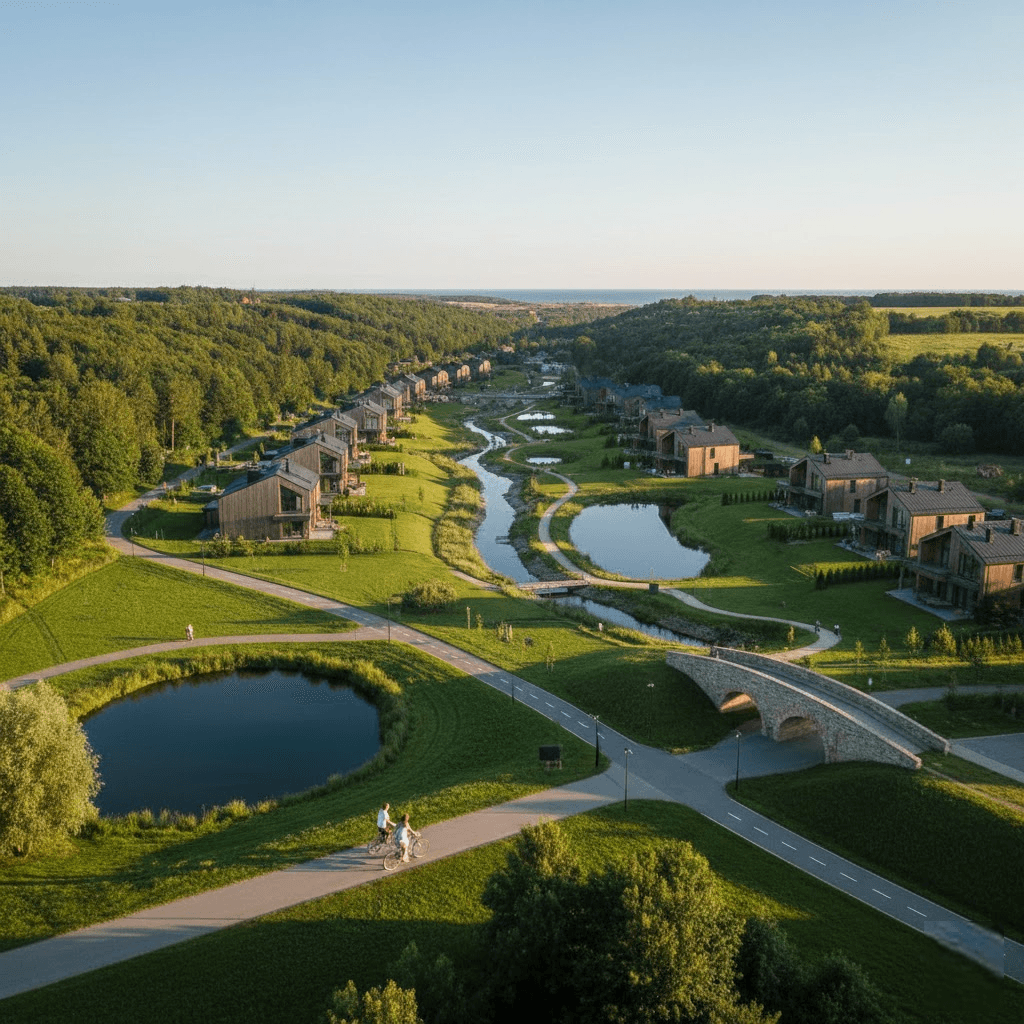 Žaliasis slėnis: Kodėl ši gyvenvietė tapo Klaipėdos regiono prestižo ir ramybės simboliu?