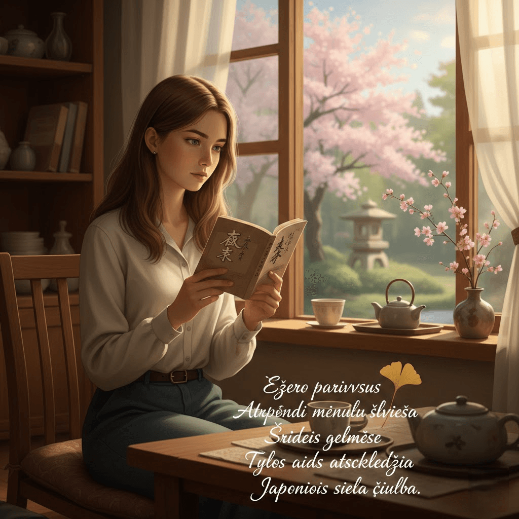 Tanka: 31 skiemuo, atveriantis širdies gelmes ir Japonijos sielą