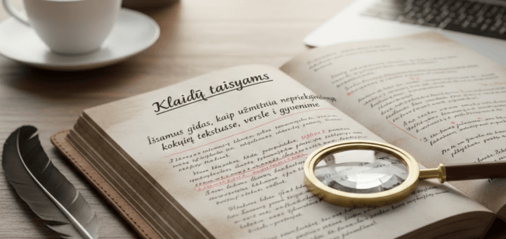 Klaidų taisymas: Išsamus gidas, kaip užtikrinti nepriekaištingą kokybę tekstuose, versle ir gyvenime