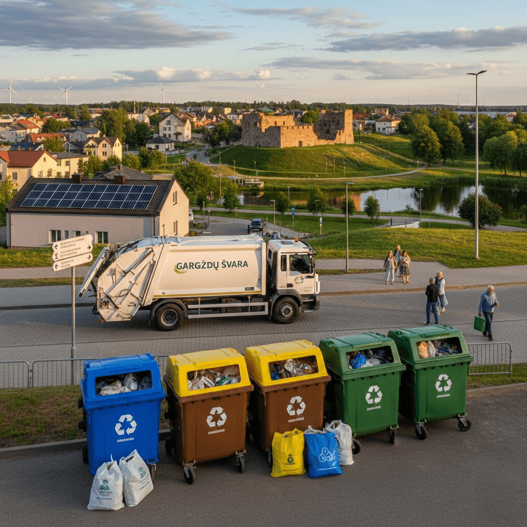 Gargždų švara: išsamus gidas po atliekų tvarkymo pasaulį Klaipėdos rajone