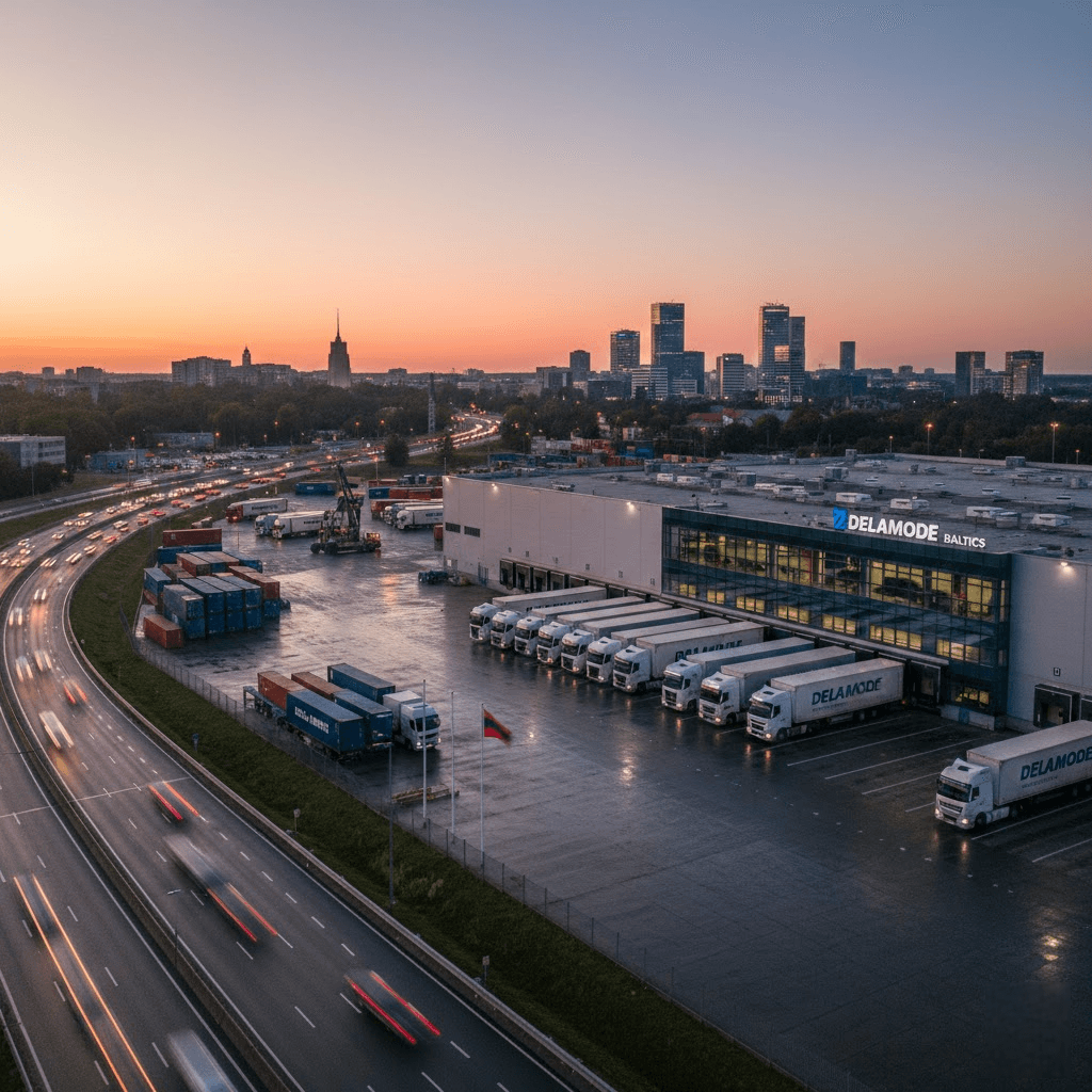 Logistikos lyderystė: Kaip „Delamode Baltics“ keičia krovinių gabenimo standartus Lietuvoje Logistikos lyderystė: Kaip „Delamode Baltics“ keičia krovinių gabenimo standartus Lietuvoje