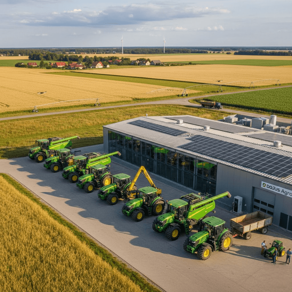 „Dojus Agro“: Modernios Lietuvos žemdirbystės variklis ir ateities technologijų gidas „Dojus Agro“: Modernios Lietuvos žemdirbystės variklis ir ateities technologijų gidas