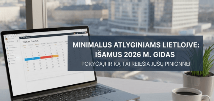 Minimalus atlyginimas Lietuvoje: išsamus 2026 m. gidas, pokyčiai ir ką tai reiškia jūsų piniginei