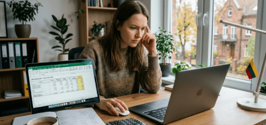 GPM skaičiuoklė freelanceriams: kaip teisingai apskaičiuoti mokesčius ir neperdegti