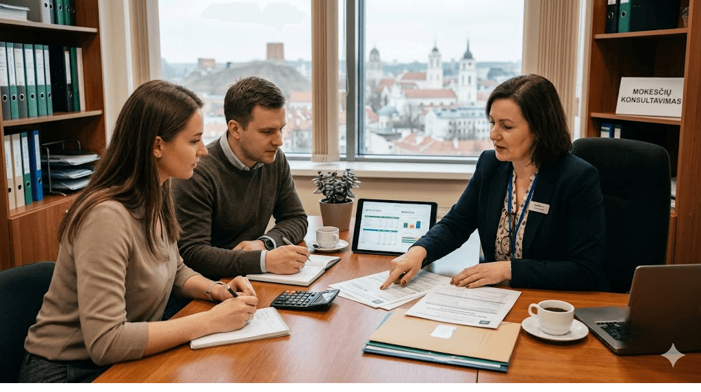 Mokesčių konsultacija Lietuvoje: kaip nepasiklysti įstatymų džiunglėse ir sutaupyti