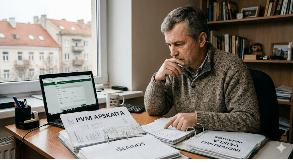 PVM mokėtojo statusas vykdant individualią veiklą: kada tai apsimoka, o kada tampa našta?