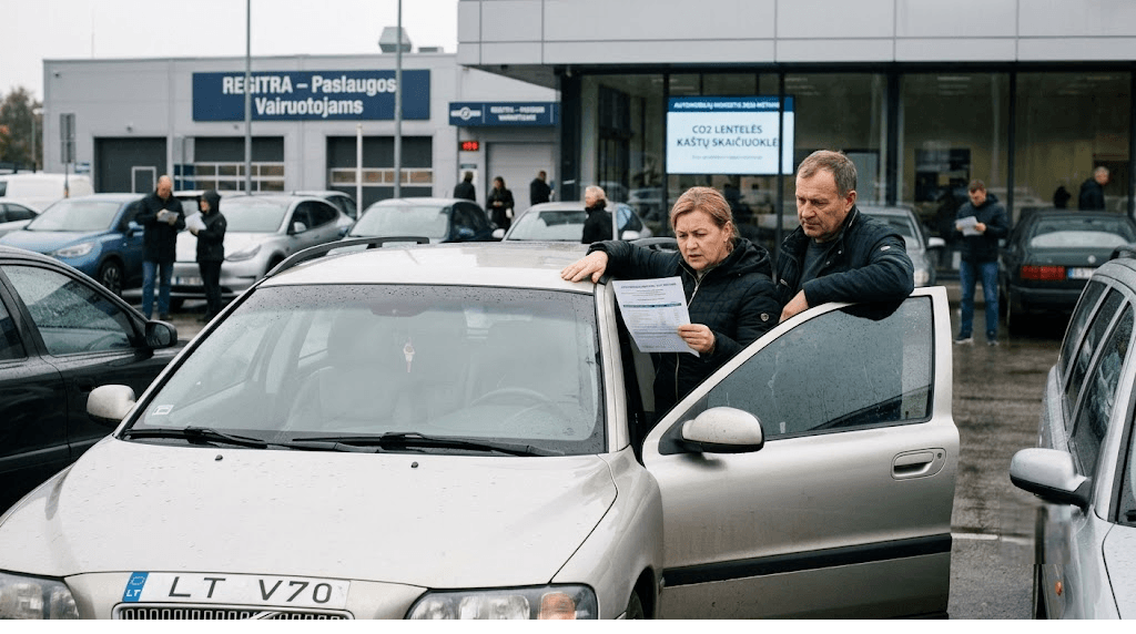Automobilių mokestis 2026 metais: viskas apie tarifus, CO2 skaičiavimą ir realius kaštus vairuotojams