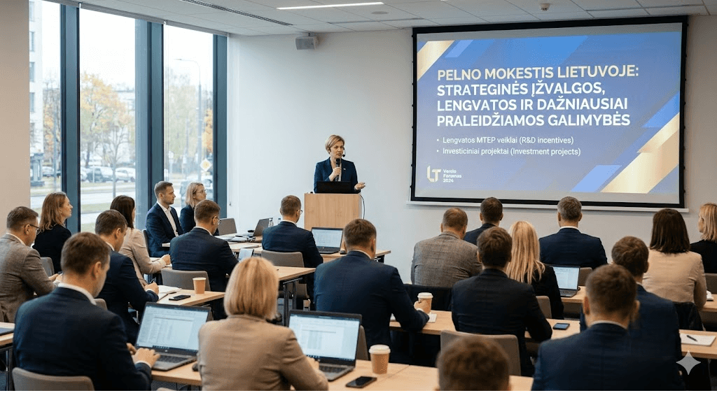 Pelno mokestis Lietuvoje: strateginės įžvalgos, lengvatos ir dažniausiai praleidžiamos galimybės Pelno mokestis Lietuvoje: strateginės įžvalgos, lengvatos ir dažniausiai praleidžiamos galimybės