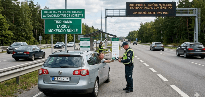 Naujoji realybė Lietuvos keliuose: kaip apskaičiuojamas ir kam taikomas automobilio taršos mokestis