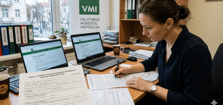 Kaip atidėti mokesčius VMI: praktinis FR0284 formos pildymo gidas ir patarimai