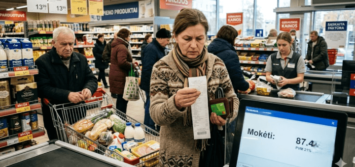 Kaip infliacija ir mokesčių didėjimas keičia Lietuvos gyventojų bei verslo kasdienybę