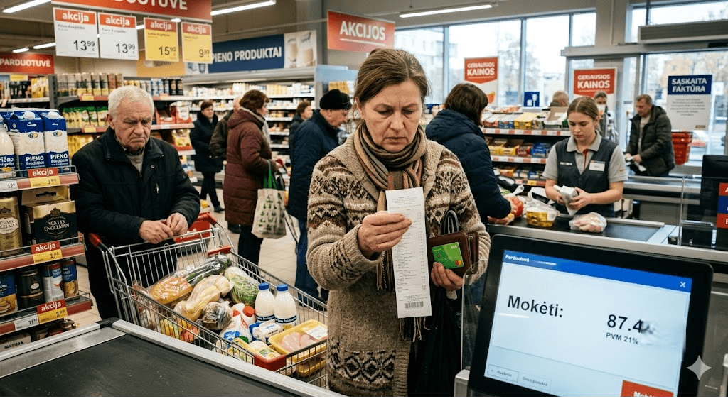 Kaip infliacija ir mokesčių didėjimas keičia Lietuvos gyventojų bei verslo kasdienybę Kaip infliacija ir mokesčių didėjimas keičia Lietuvos gyventojų bei verslo kasdienybę