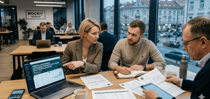 Dividendų apmokestinimas kriptovaliutų pasaulyje: ką privalu žinoti investuotojams Lietuvoje?