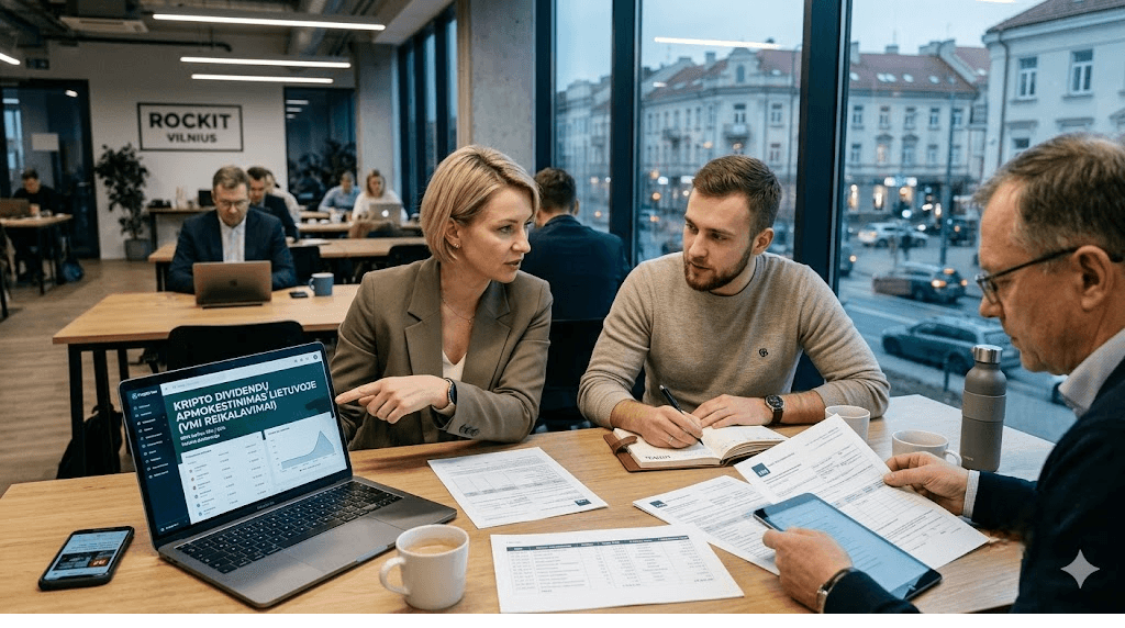 Dividendų apmokestinimas kriptovaliutų pasaulyje: ką privalu žinoti investuotojams Lietuvoje?