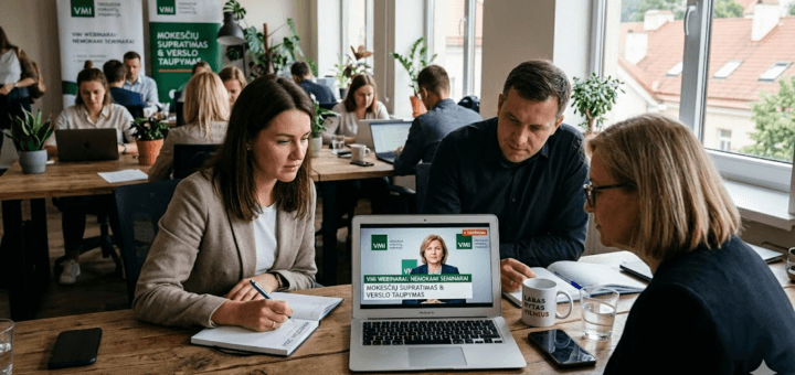 VMI webinarai: kaip nemokami seminarai keičia mokesčių supratimą ir taupo verslo pinigus