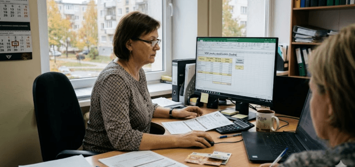 VSD skaičiuoklė: kaip teisingai apskaičiuoti įmokas ir išvengti „Sodros“ staigmenų