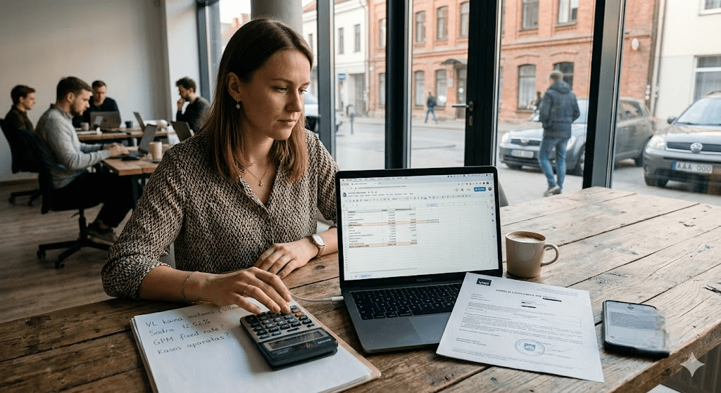 Verslo liudijimas freelanceriams: realios išlaidos, paslėptos taisyklės ir mokesčių skaičiuoklė Verslo liudijimas freelanceriams: realios išlaidos, paslėptos taisyklės ir mokesčių skaičiuoklė