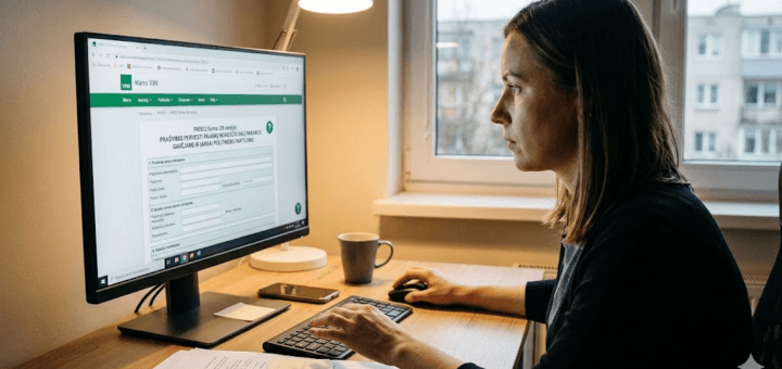 Kaip užpildyti FR0512 formą internetu: paramos skyrimo žingsniai ir dažnos klaidos
